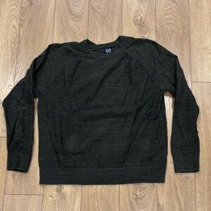 GAP Men's Forest Green Crewneck Sweater